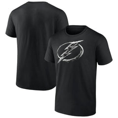 Tampa Bay Lightning Iced Out T-Shirt Black
