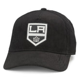 Los Angeles Kings American Needle Corduroy Chain Stitch Adjustable Hat Black