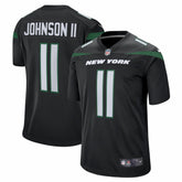 Jermaine Johnson II New York Jets Alternate Game Jersey - Black