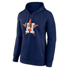 Houston Astros Women's Logo Pullover Hoodie Navy