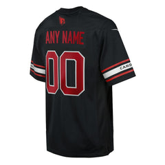 Arizona Cardinals Youth Alternate Custom Game Jersey - Black