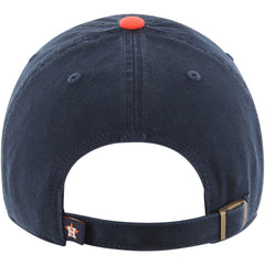 Houston Astros Clean Up Adjustable Hat Navy/Orange | 47 brand