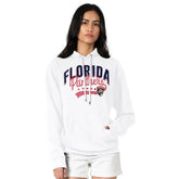 Florida Panthers G-III 4Her by Carl Banks Women's Filigree Logo Pullover Hoodie – White