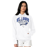 St. Louis Blues G-III 4Her by Carl Banks Women's Filigree Logo Pullover Hoodie – White