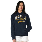 Nashville Predators G-III 4Her by Carl Banks Women's Filigree Logo Pullover Hoodie – Navy