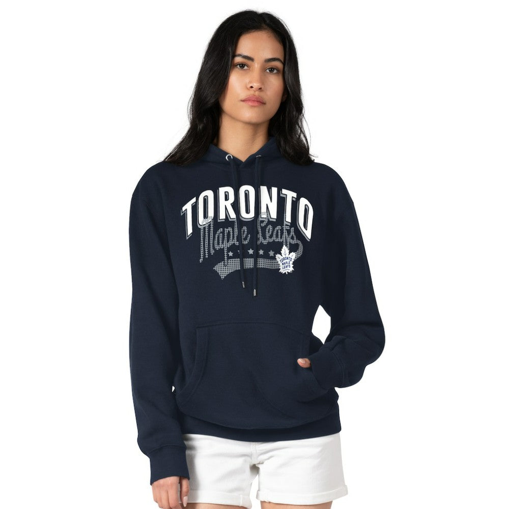 Toronto Maple Leafs G-III 4Her by Carl Banks Women's Filigree Logo Pullover Hoodie – Navy
