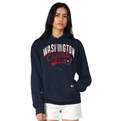 Washington Capitals G-III 4Her by Carl Banks Women's Filigree Logo Pullover Hoodie – Navy