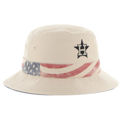 Houston Astros Glory Daze Bucket Hat Khaki | 47 brand