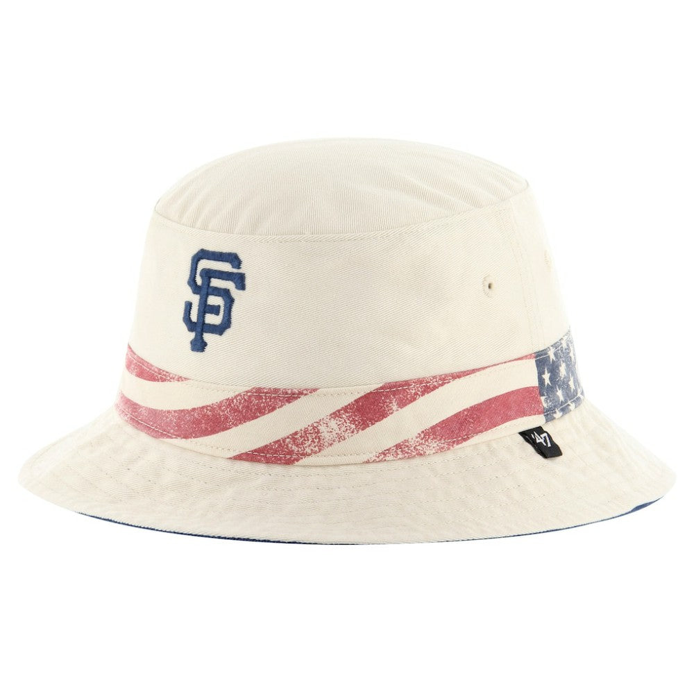 San Francisco Giants Glory Daze Bucket Hat Khaki | 47 brand