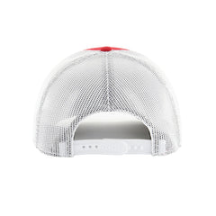 Los Angeles Angels Retro Region Patch Trucker Adjustable Hat Red | 47 brand