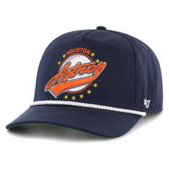 Houston Astros Wax Pack Collection Premier Hitch Adjustable Hat Navy | 47 brand