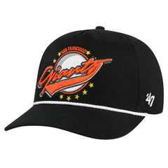 San Francisco Giants Wax Pack Collection Premier Hitch Adjustable Hat Black | 47 brand