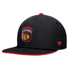 Chicago Blackhawks Fanatics 2024 NHL Draft Snapback Hat Black
