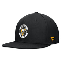 Pittsburgh Penguins Fanatics Authentic Pro Training Camp Snapback Hat Black