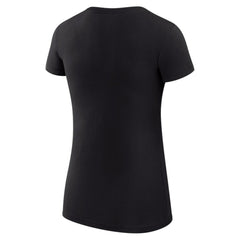 New Jersey Devils G-III 4Her by Carl Banks Women's Super-Slim Fit Lightweight Filigree Logo T-Shirt – Black