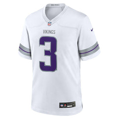 Jordan Addison Minnesota Vikings Alternate Game Player Jersey - White