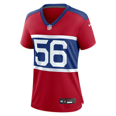Lawrence Taylor New York Giants Women's Alternate Retired Player Game Jersey - Century Red
