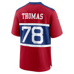 Andrew Thomas New York Giants Alternate Player Game Jersey - Century Red