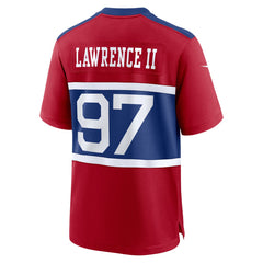Dexter Lawrence II New York Giants Alternate Player Game Jersey - Century Red