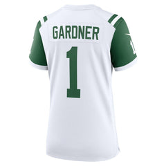 Ahmad Sauce Gardner New York Jets Women's Classic Alternate Game Jersey - White