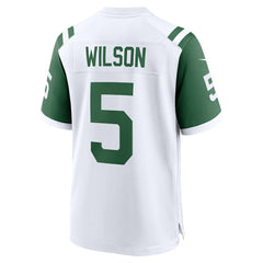 Garrett Wilson New York Jets Classic Alternate Game Jersey - White