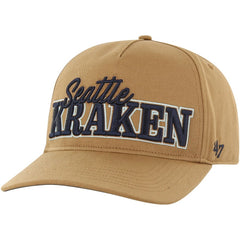 Seattle Kraken '47 Barnes Hitch Adjustable Hat Tan
