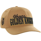 Vegas Golden Knights '47 Barnes Hitch Adjustable Hat Tan