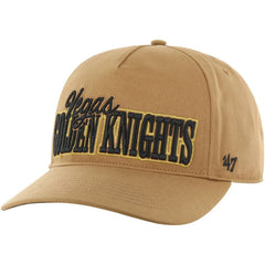 Vegas Golden Knights '47 Barnes Hitch Adjustable Hat Tan