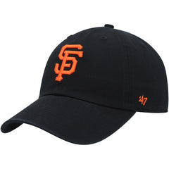 San Francisco Giants Youth Clean Up Adjustable Hat Black | 47 brand