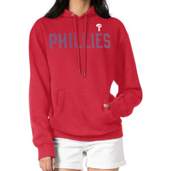 Philadelphia Phillies G-III 4Her by Carl Banks Women's Dot Print Pullover Hoodie Red