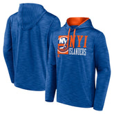 New York Islanders Fanatics Never Quit Pullover Hoodie Royal