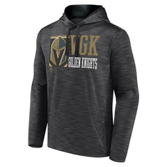 Vegas Golden Knights Fanatics Never Quit Pullover Hoodie Charcoal