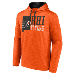 Philadelphia Flyers Fanatics Never Quit Pullover Hoodie Orange