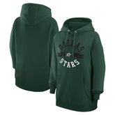 Dallas Stars G-III 4Her by Carl Banks Women's City Graphic Fleece Pullover Hoodie Green