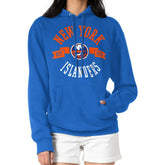 New York Islanders G-III 4Her by Carl Banks Women's City Graphic Fleece Pullover Hoodie Royal