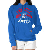 New York Rangers G-III 4Her by Carl Banks Women's City Graphic Fleece Pullover Hoodie Blue