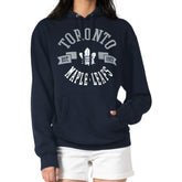 Toronto Maple Leafs G-III 4Her by Carl Banks Women's City Graphic Fleece Pullover Hoodie Navy