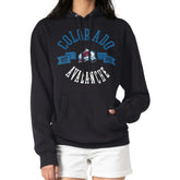 Colorado Avalanche G-III 4Her by Carl Banks Women's City Graphic Fleece Pullover Hoodie Black