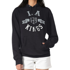 Los Angeles Kings G-III 4Her by Carl Banks Women's City Graphic Fleece Pullover Hoodie Black