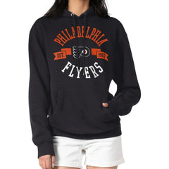 Philadelphia Flyers G-III 4Her by Carl Banks Women's City Graphic Fleece Pullover Hoodie Black