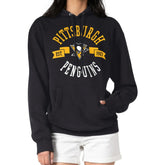 Pittsburgh Penguins G-III 4Her by Carl Banks Women's City Graphic Fleece Pullover Hoodie Black