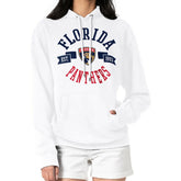Florida Panthers G-III 4Her by Carl Banks Women's City Graphic Fleece Pullover Hoodie White