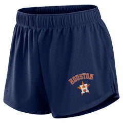 Houston Astros Women's Mesh Shorts Navy