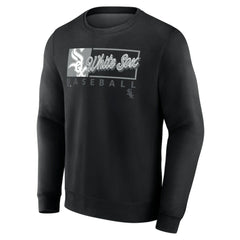 Chicago White Sox Focus Fleece Pullover Sweatshirt Black