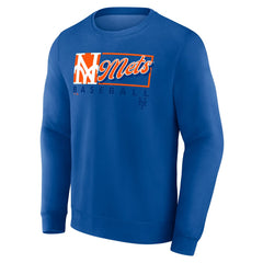 New York Mets Focus Fleece Pullover Sweatshirt Royal