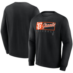 San Francisco Giants Focus Fleece Pullover Sweatshirt Black