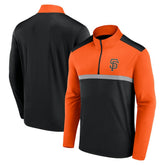 San Francisco Giants Unstoppable Quarter-Zip Top Black