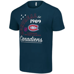 Montreal Canadiens Starter Arch City Team Graphic T-Shirt Navy