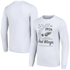 Detroit Red Wings Starter Arch City Theme Graphic Long Sleeve T-Shirt White