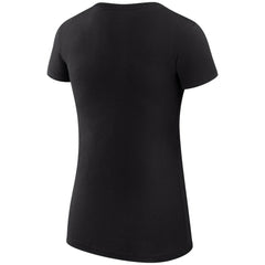Dallas Stars G-III 4Her by Carl Banks Women's Super-Slim Fit Lightweight Dot Print Team T-Shirt Black